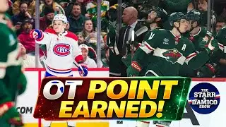 Habs FIGHT BACK & EARN OT POINT vs Wild! | LIVE RECAP 12PM