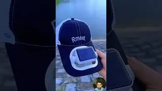 SHWING Solar Fan Hat, SunHat Baseball Caps Coolin 🪩 #shorts #chinagagets #toys #solar #caps