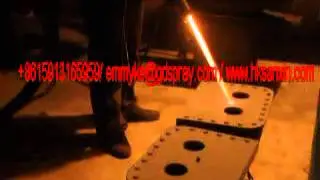 HVOF spraying mould