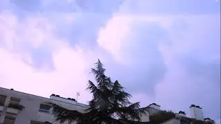 orage avec une énergie électrique élevée à Paris du 1er août 2024