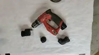 Milwaukee Multi Head Drill frozen chuck