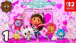 Gabby y La Casa de Muñecas Listos para la Fiesta en Español Latino: Episodio 1 - Nintendo Switch 2