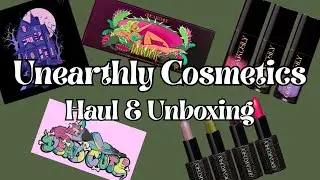Indie Makeup Finds | Unboxing Unearthly Cosmetics Dead Cute Collection & Much More | New Makeup