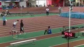 (Townend Harris property) 2015 PSAL Indoor Frosh and Soph CIty championship High jump