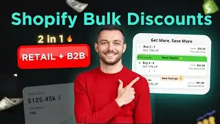How to setup Shopify BULK DISCOUNT | Shopify Bulk Discount app for B2B and Retail Stores