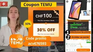 Code promo TEMU Suisse 🎁 2026 Coupons