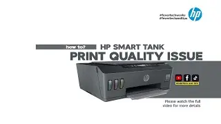 How to repair Hp Smart tank 500 Bad output | Tagalog
