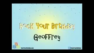 Happy Birthday Geoffrey - Hawaiian style