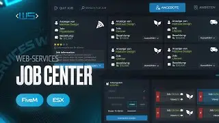 [FiveM/ESX] Joblisting Jobcenter - ws_jobcenter