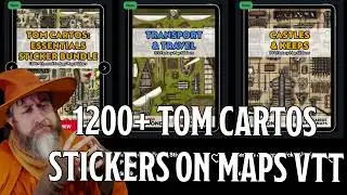 Tom Cartos Stickers on D&D Beyond! | Nerd Immersion