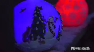 GLOWING HOLIDAY GLOBES SKU# 87983 - Plow & Hearth