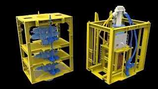 Blowout preventer (BOP) animation