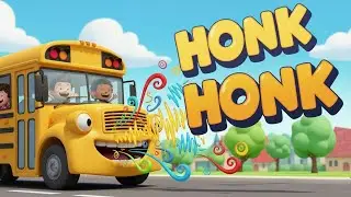 #🚌 बस आई बस आई cartoon video Hindi mein Funny Kids Bus Song Cartoon Rhymes Hindi 🥰Gar Gar Gar Bus 🚍