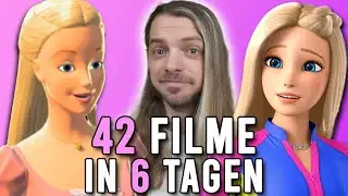 Ich hab ALLE 42 BARBIE-FILME in 6 TAGEN gesehen (+Tierlist)