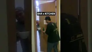 BAR x KITCHEN #bartender #kitchenlife #cheflife #everyone #highlights #shorts #fyp #bartersystem
