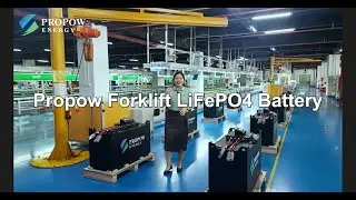Propow Forklift Battery| Fast Charging, Ultra Safe, More Intelligent, Zero Maintenance