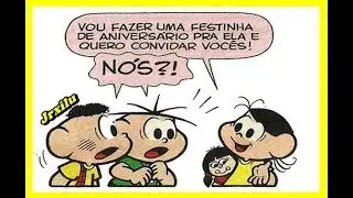 Magali - Anivers&aacute;rio de bonecas, Quadrinhos Turma da M&ocirc;nica