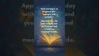 Morning Wise Saying Each morning is an unopen.. #goodmorning #morningmotivation #inspirationalquotes