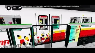 (651!)Roblox SMRT C151B journey:Tanah Merah - Expo (EMU 651)
