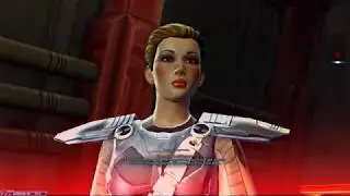 SWTOR - Sith warrior and Gesselle Organa (Dark side)