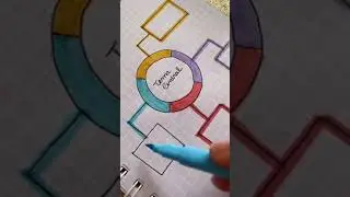 Ideia para Mapas Mentais com Color Code 😍 #dicasdeestudo #studies #papelaria #papelariaonline