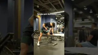 How to do Single Arm Dumbbell Rows Properly