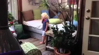 Kira on the phone