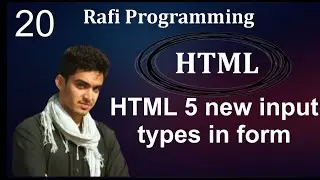 HTML5 New Input Types in form Tutorial in Hindi / Urdu .