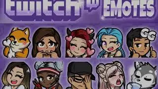 Graphics for Streamers - I will create custom twitch emotes and sub badges