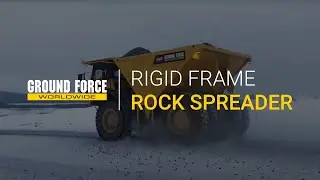 Ground Force Rigid Frame Rock Spreader