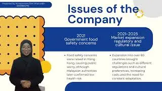 JULIE&rsquo;S COMPANY REVIEW AND STRATEGIC PLAN - GROUP 3