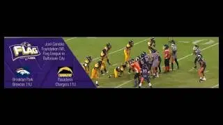 The Joel Gamble Foundation NFL Play 60 Flag Football League Youth Live Coverage at M&T Bank Stadium