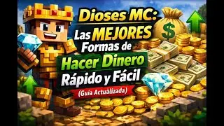 Dioses MC: Las MEJORES Formas de Hacer Dinero R&aacute;pido y F&aacute;cil (Enero 2026) #minecraft #diosesmc