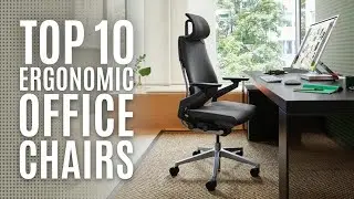 Top 10: Best Ergonomic Office Chairs of 2022 / Rolling Desk Chair, Mesh Computer Chair