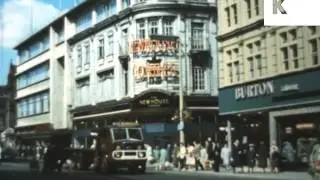 1960s Middlesbrough Linthorpe Rd, Corporation Rd, Newport Rd, North of England