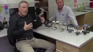Other side of bench-  Articulators with JD Henderson