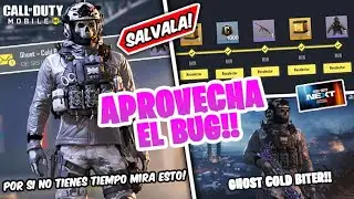 APROVECHA EL BUG!! POR SI NO PUEDES VERLO SALVA LA SKIN GRATIS DE GHOST! COD MOBILE | Dimitry