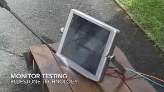 Industrial LCD Monitor vs Pressure Washer