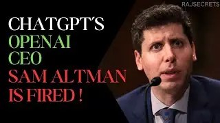 chatgpt's CEO Sam Altman is fired from openAI जानिए ऐसा क्या हुआ , fully story in हिंदी ।