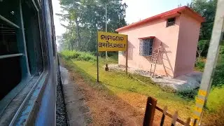 Heading Towards Jamsole by DEMU Train || Inside the Forest