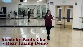 Stretchy Pants Cha - (Thanksgiving/Xmas, Cha Cha) Line Dance Rear Facing Demo