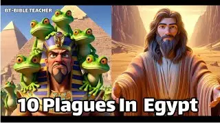 10 Plagues In Egypt|Animated Bible Story in Hindi|BT-BIBLE TEACHER