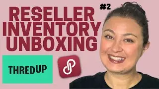 #2 ThredUP Rescue Bulk Mixed Clothing Unboxing Reseller Inventory What to Sell Poshmark Seller Tips