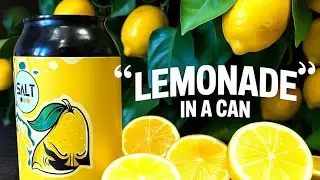 This Beer Tastes Of Lemonade?! | Salt x Hooch - Second Squeeze | Lemon Sour | Beer Review
