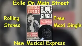 Rolling Stones : Exile On Main Street Promotional Flexi Disc NME 1972