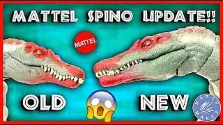 ОБНОВЛЕНИЕ спинозавра Mattel! &mdash; Модифицирую фигурку динозавра из &laquo;Мира Юрского периода&raquo;
