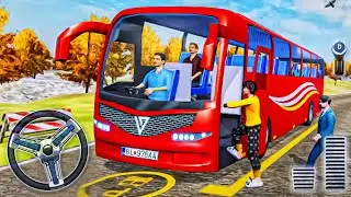 Modern Bus Simulator New Parking Game - Bus Racing Hill Climb 2022 - Android GamePlay