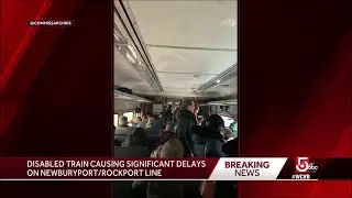 Disabled train causes delays on commuter rail line