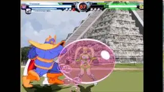 Mugen Arcade Playthrough With Thanos & Taskmaster