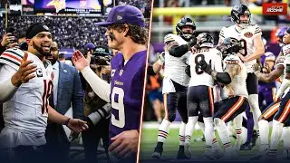 Reaction: Bears remain in 1st place in NFC North by beating Vikings on last-second field goal
